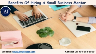 Benefits Of Hiring A Small  Business Mentor In Atlanta