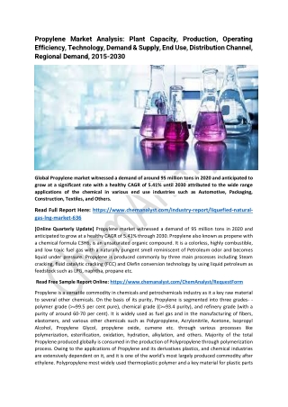 Propylene Market Size, Share, Trends, Research Report, 2030