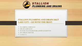 Hire Plumbing Repair Salt Lake City - Top Notch Drain Services