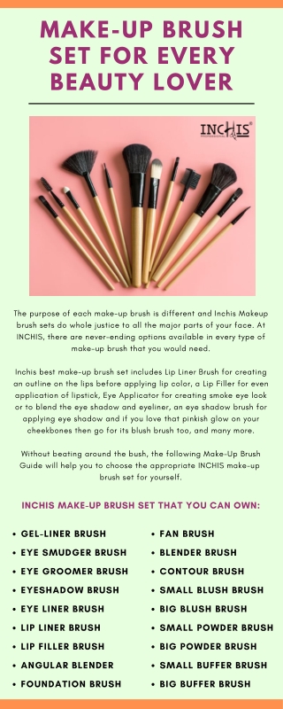 Make-up Brush Set for Every Beauty Lover