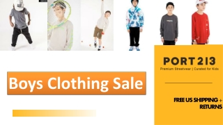 Boys Clothing Sale