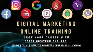 Digital Marketing Online Training At Best Price Now In Noida