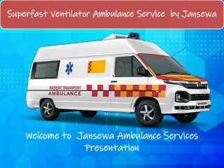 Super Fast ICU Ambulance Service in Boring Road, Patna by Jansewa