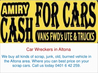 Car Wreckers  Altona