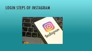 instagram login