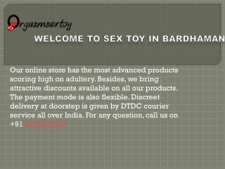 Sex Toy In Bardhaman