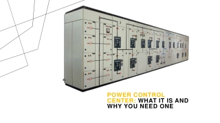 Power Control Center What it is and why you need one
