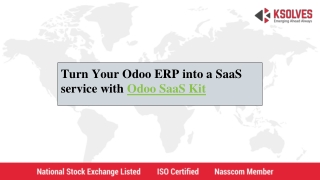 Turn your Odoo ERP into a SaaS service with Odoo SaaS Kit
