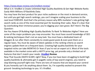 ViralBot Review