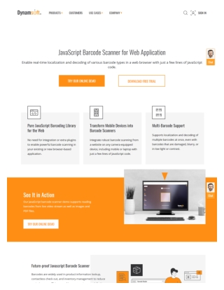 JavaScript Barcode Reader for Web Application - Dynamsoft