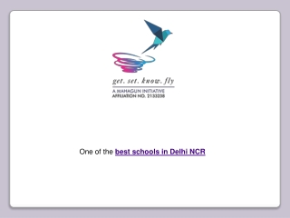 Best Schools in Delhi NCR