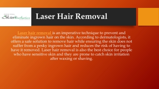 Laser Hair Removal