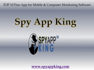 TOP 10 Free App for Mobile & Computer Monitoring Software