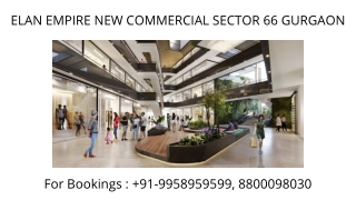 Elan Empire Small Shops On Ground Floor, Elan Empire Small Shops Options, 995895