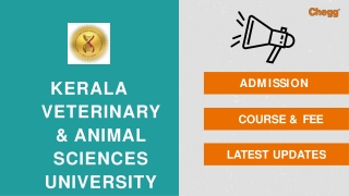 Kerala Veterinary and Animal Sciences University