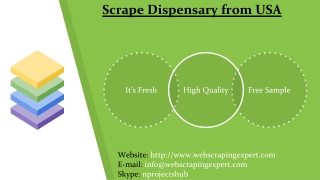 Scrape Dispensary from USA