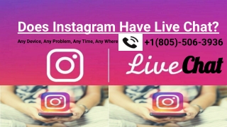 Does Instagram Have Live Chat?