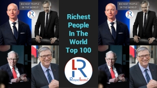 Richest People In The World top 100