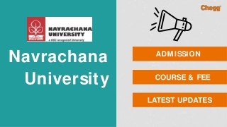 Navrachana University — [NUV], Vadodara