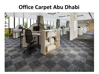 Office Carpet Abu Dhabi