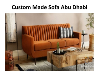 Custom Made Sofa Abu Dhabi