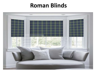 Roman Blinds