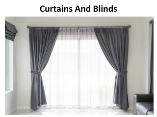 Curtains And Blinds