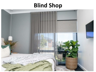 Blind Shop