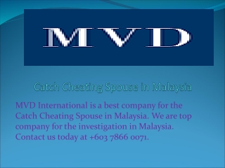 Catch Cheating Spouse in Malaysia