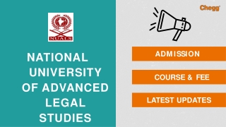 National University of Advanced Legal Studies