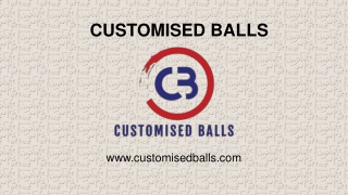 Custom Design Balls