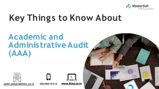 Academic and Administrative Audit (AAA)