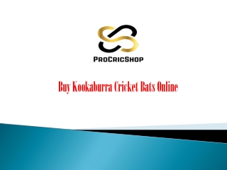 Buy Kookaburra Cricket Bats Online