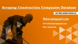 Scraping Construction Companies Database (2)
