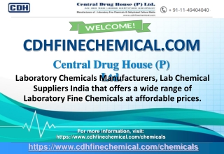 Laboratory Chemicals Manufacturers