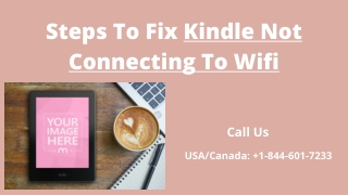 Guide To Fix Kindle Wifi Connection Failure Error