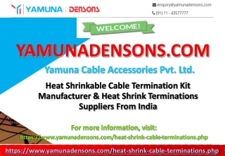 Cable Termination Kits Manufacturer