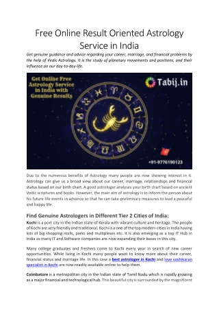 Free Online Result Oriented Astrology Service in India-converted