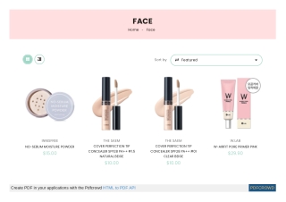 Buy makeup online in NZ – The Cosmetic store