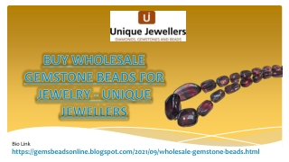 buy wholesale gemstone beads for jewelry at unique jewellers