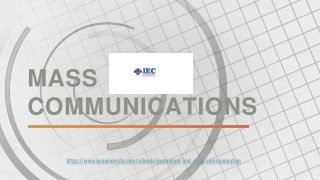 Mass Communication