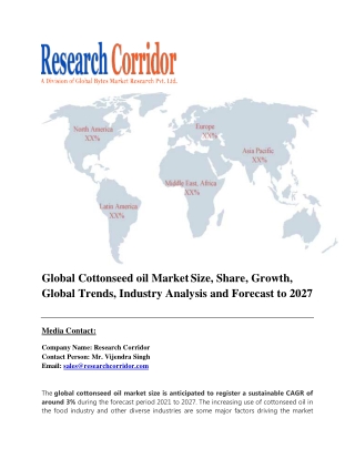 global-cottonseed-oil-market