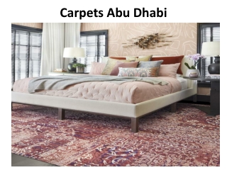 Carpets Abu Dhabi