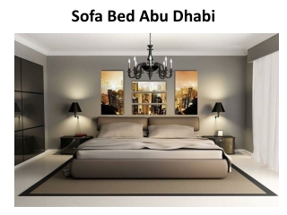 Sofa Bed Abu Dhabi