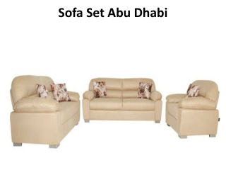 Sofa Set Abu Dhabi