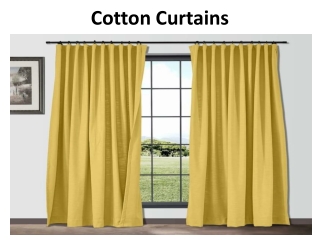 Cotton Curtains
