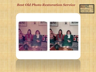 Best Old Photo Restoration Service