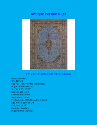 antique persian rugs