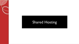 Shared Hosting Plan