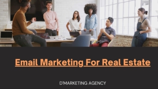 EMAIL MARKETING FOR REAL ESTATE